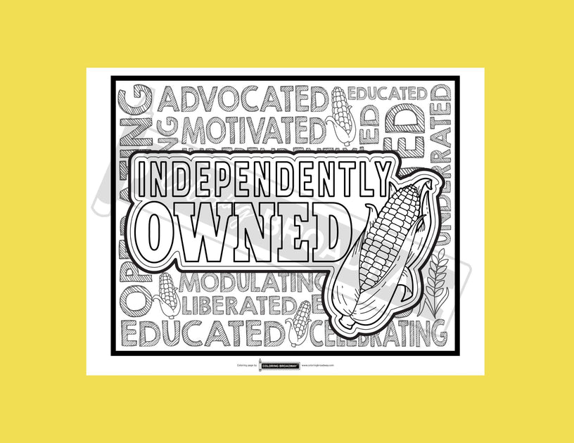 Shucked "Independently Owned" DIGITAL DOWNLOAD (Single Page