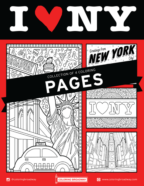 I Love New York - Coloring Pages