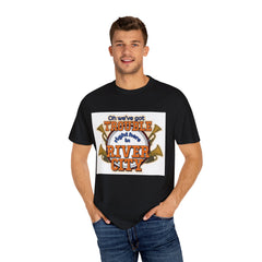 Coloring Broadway - Oh We've Got Trouble Right Here in River City Musical Theater Unisex Heavy Cotton Tee