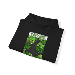 Coloring Broadway- Wicked Inspired Defying Gravity Musical Theater Unisex Heavy Blend™ Hooded Sweatshirt