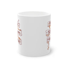 HAMILTON, Young, Scrappy & Hungry (Sticker) Mug, 11oz