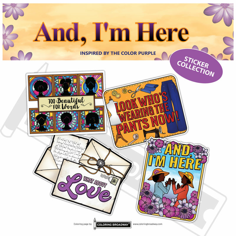 The Color Purple "And, I'm Here" Collection