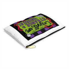 Coloring Broadway - Beetlejuice Inspired I Myself, am Strange and Unusual Musical Theater Accessory Pouch
