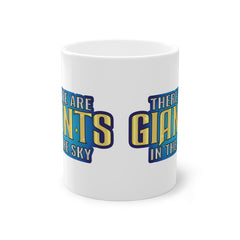 INTO THE WOODS, Giants in the Sky (Sticker) Mug, 11oz