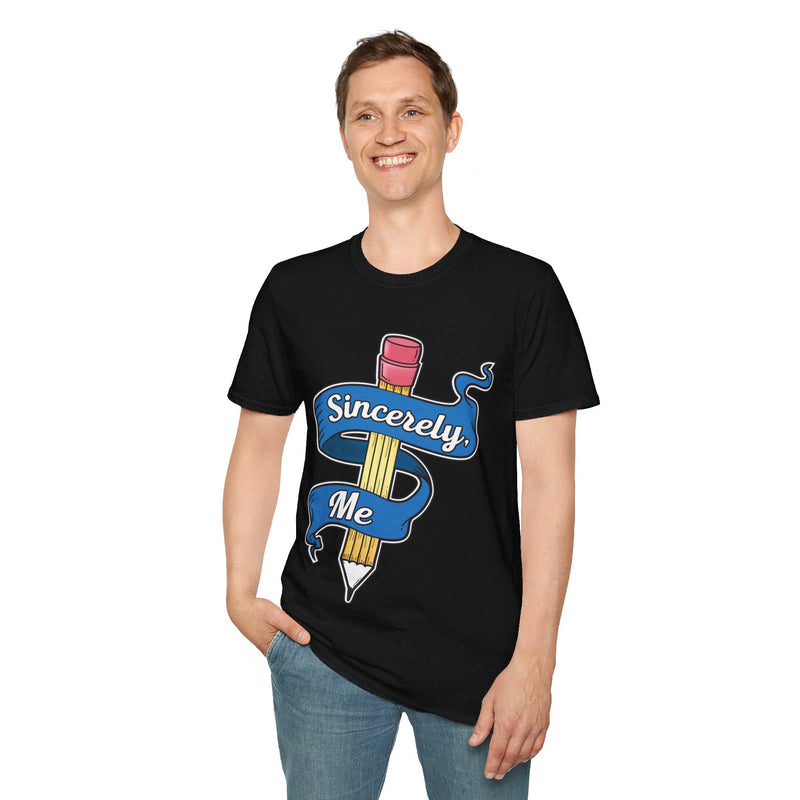 Coloring Broadway - Musical Habsen Sincerely Me Musical Theater Inspired by Dear Evan Unisex Heavy Cotton Tee