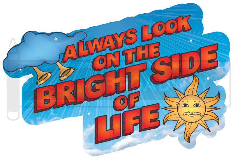 Spamalot "The Bright Side of Life” Sticker Collection – (Set of 4 – 3” Die Cut Stickers) (Copy)