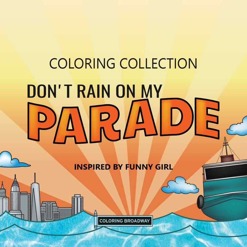 Funny Girl "Don't Rain on My Parade" Collection - POSTCARDS