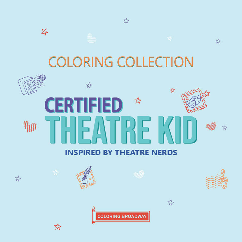 Theatre Nerds "Certified Theatre Kid" Collection - POSTCARDS