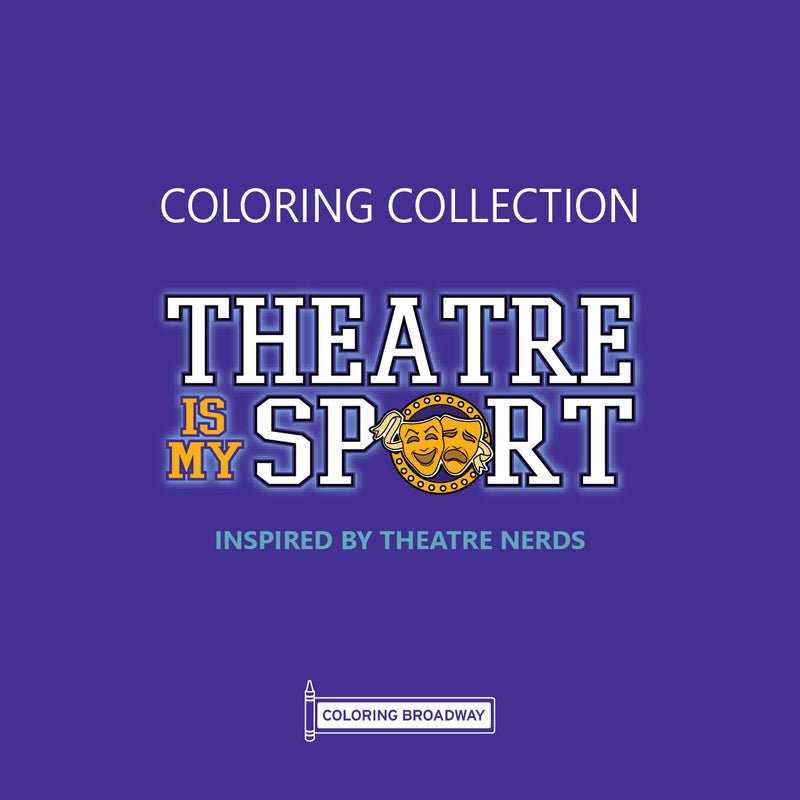 Theatre Nerds "Theatre is My Sport" Collection - POSTCARDS