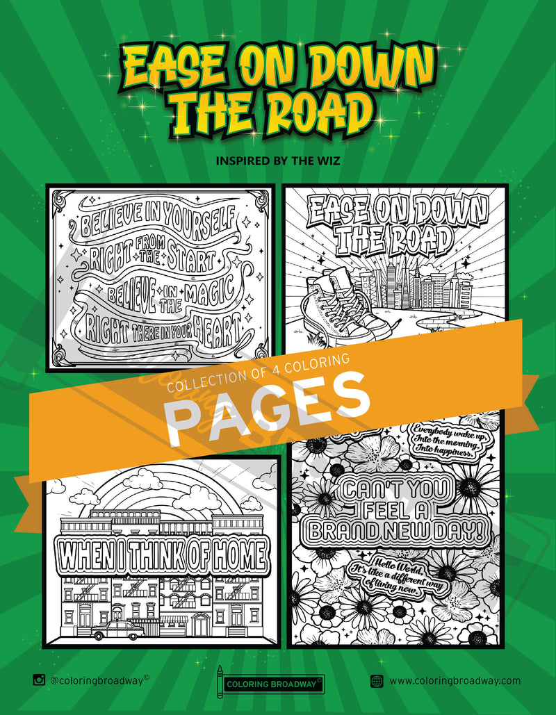 The Wiz "Ease on Down the Road" Collection - PAGES