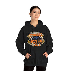 Coloring Broadway- Oh We've Got Trouble Right Here in River City Musical Theater Unisex Heavy Blend™ Hooded Sweatshirt