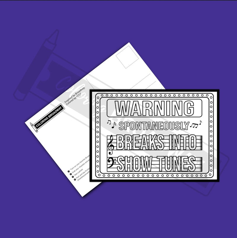 Theatre Nerds "Theatre is My Sport" Collection - POSTCARDS