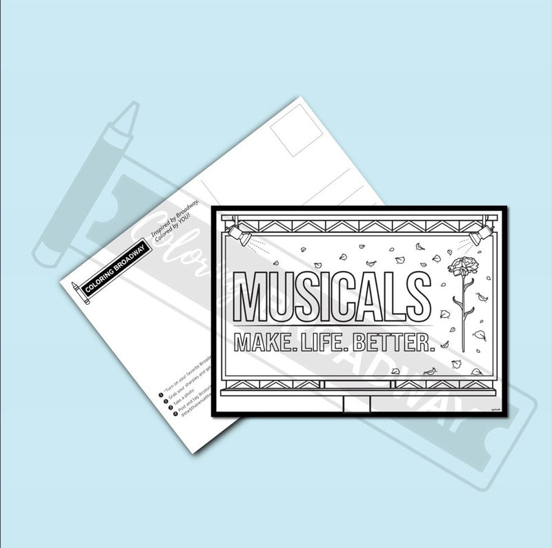 Theatre Nerds "Certified Theatre Kid" Collection - POSTCARDS