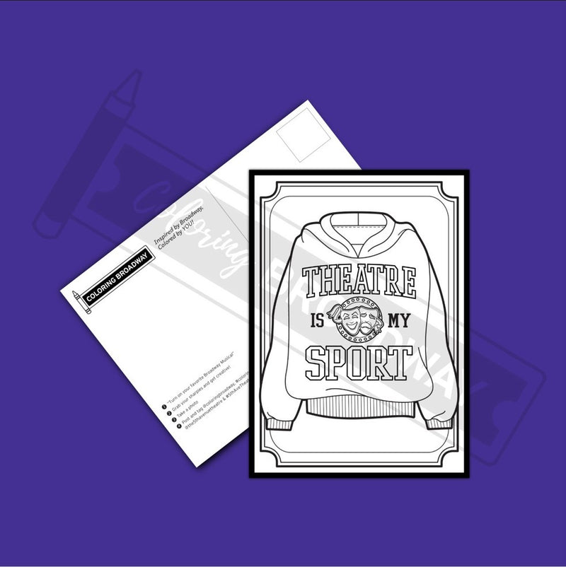 Theatre Nerds "Theatre is My Sport" Collection - POSTCARDS