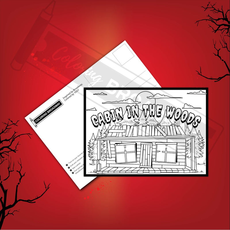 Evil Dead "Cabin in the Woods" Collection   - POSTCARDS