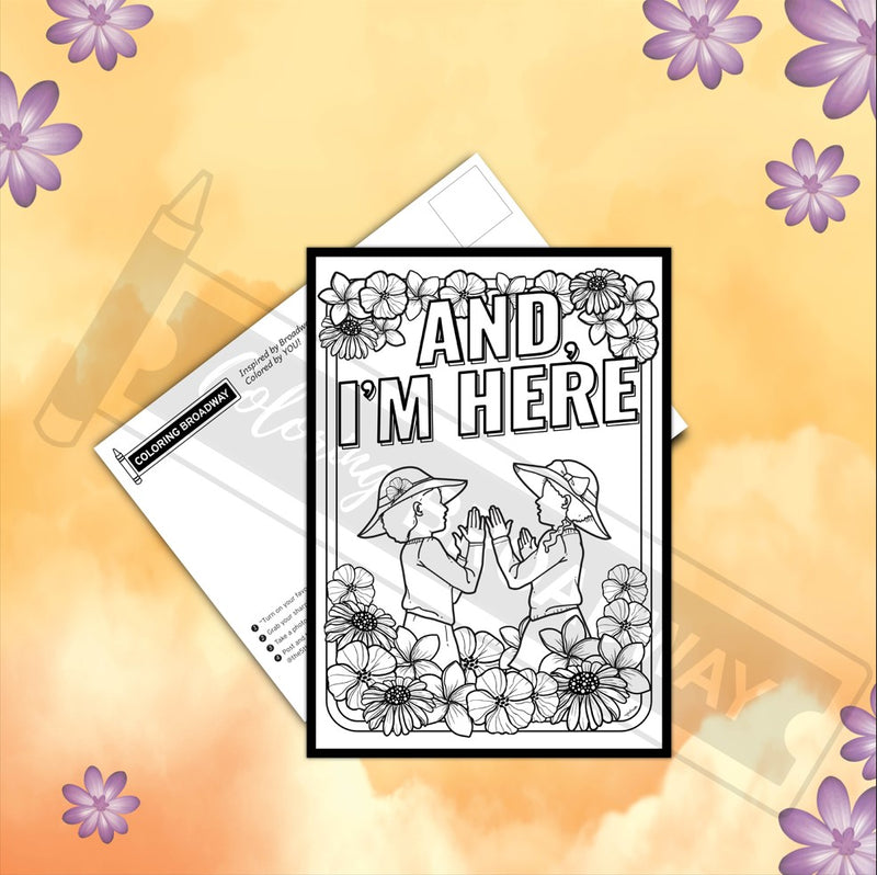 The Color Purple "And I am Here" Collection - POSTCARDS