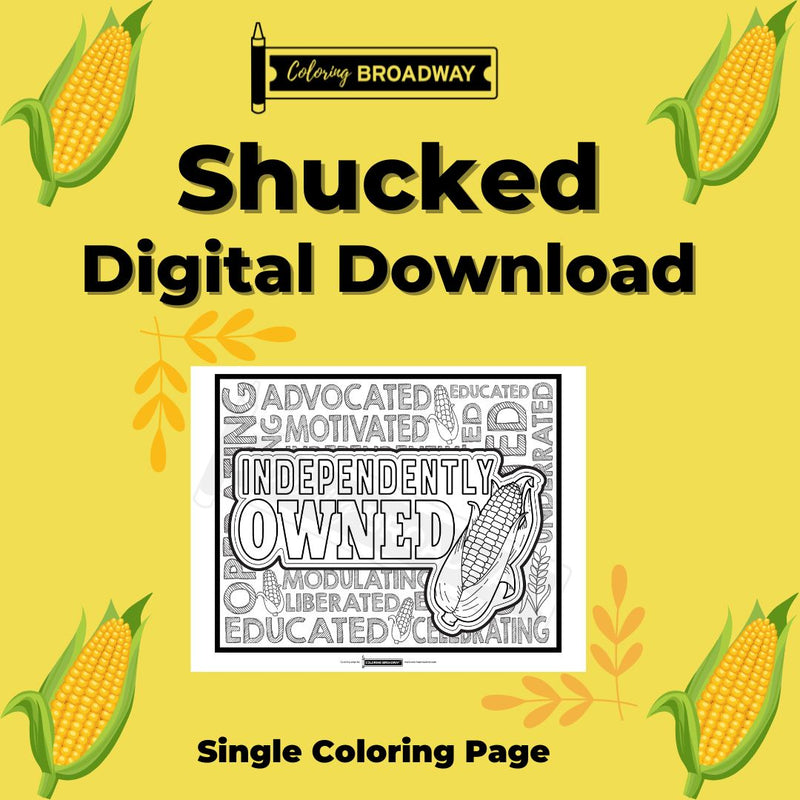 Shucked "Independently Owned" DIGITAL DOWNLOAD (Single Page