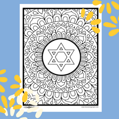 Hanukkah - COLORING PAGES