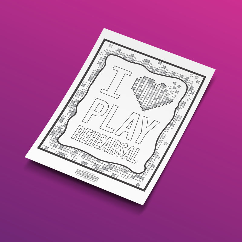 Mindfulness Activity: I Love Play Rehearsal