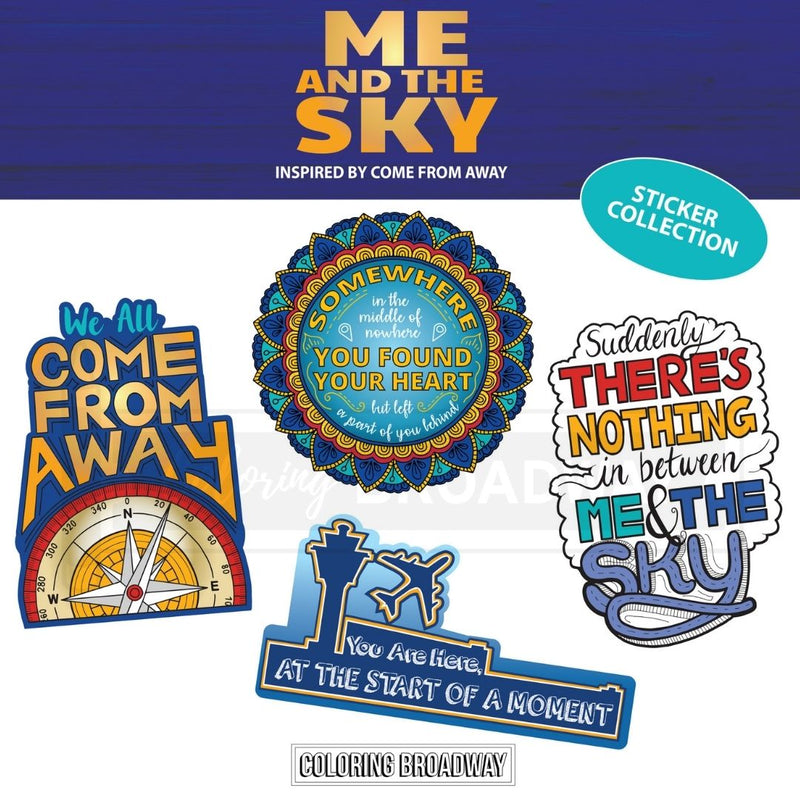 Come From Away "Me & the Sky" Coloring Collection