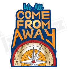 Come From Away “Me & the Sky” Sticker Collection – (Set of 4 – 3” Die Cut Stickers)