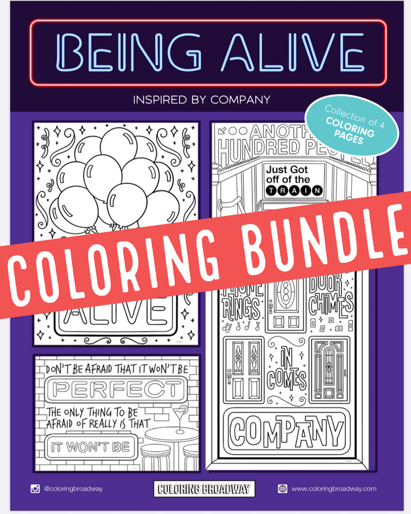 Company "Being Alive" - Coloring Bundle