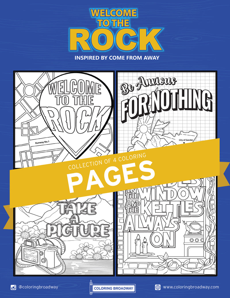 Come from Away "Welcome to the Rock" Collection