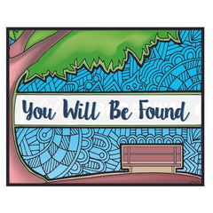 Dear Evan Hansen “You Will Be Found” Sticker Collection – (Set of 4 – 3” Die Cut Stickers)