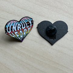 THE PROM “UNRULY HEART” – Enamel PIN (1.5” x 1.15”)