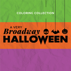 A Very Broadway Halloween - Coloring Pages