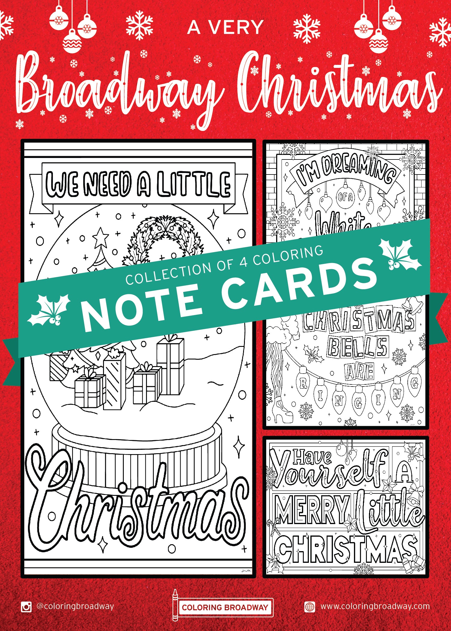 Coloring Pages, Postcards & Note Cards | Coloring Broadway