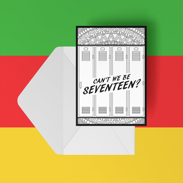 Heathers "Color Me Stoked" NOTE CARDS Coloring Broadway