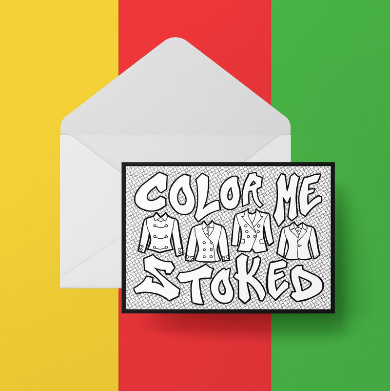 Heathers "Color Me Stoked" - NOTE CARDS