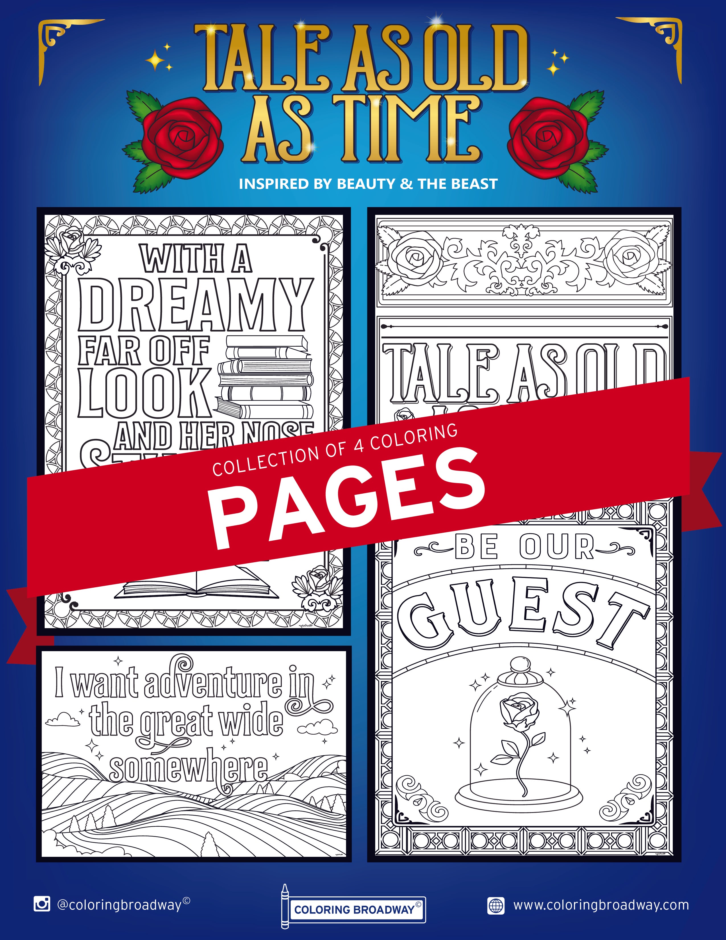 Beauty and the Beast "Tale as Old as Time" Collection - PAGES