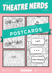 Theatre Nerds - POSTCARDS