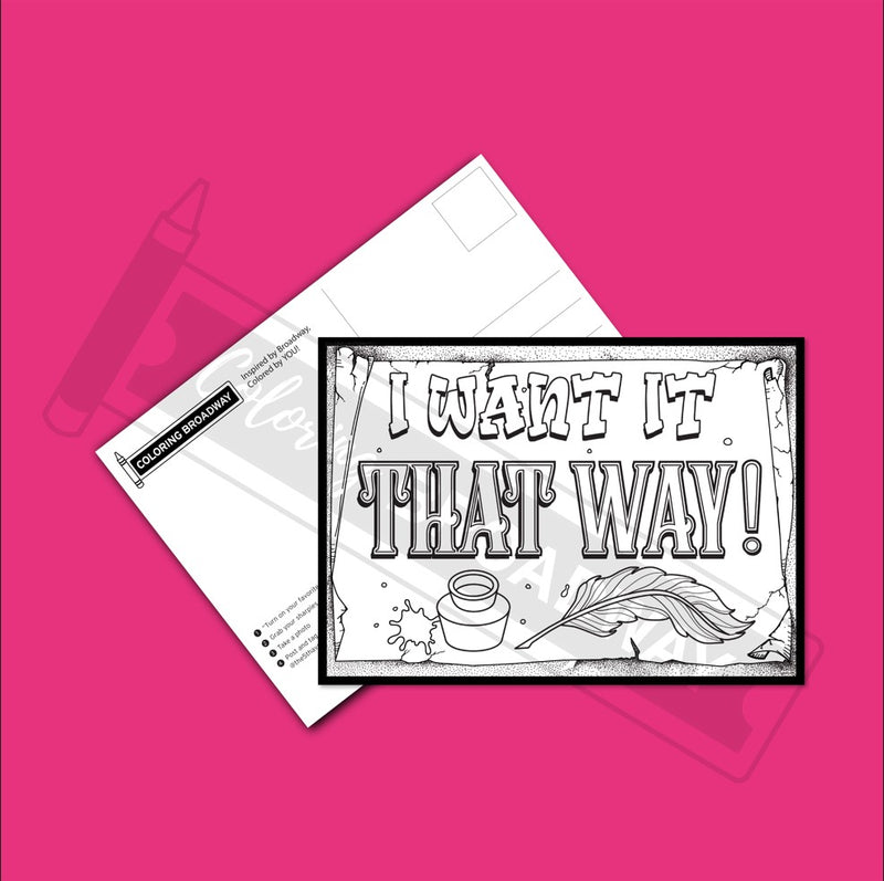 & Juliet "I Want it That Way" Collection - POSTCARDS