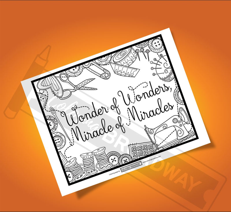 Fiddler on the Roof "Wonder of Wonders"  Collection - DIGITAL DOWNLOAD