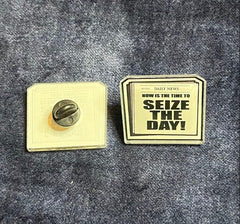Newsies “Seize the Day” – Acrylic PIN (1.25