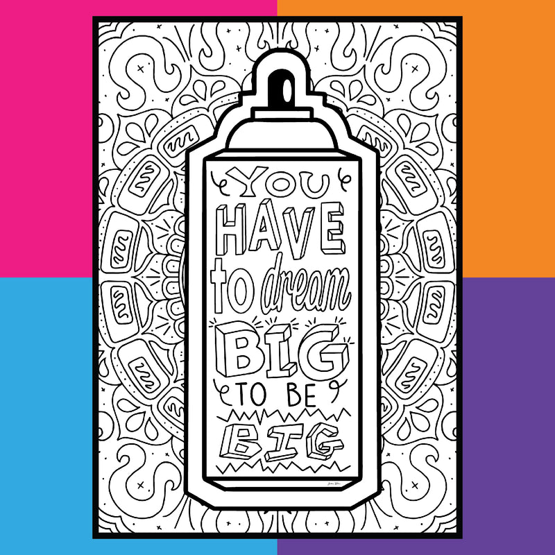 Hairspray "You Can't Stop the Beat" - Coloring Pages