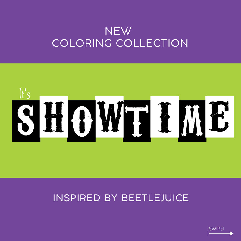 Beetlejuice "It's Showtime" - Coloring Pages