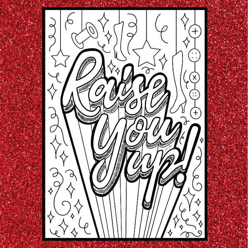 Kinky Boots "Raise You Up" - NOTE CARDS