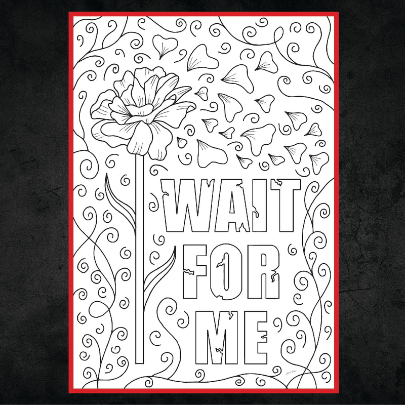 Hadestown "Wait For Me" - Coloring Pages