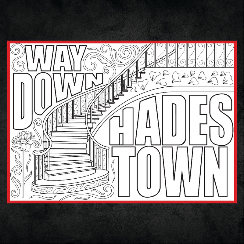 Hadestown "Wait For Me" - Coloring Pages