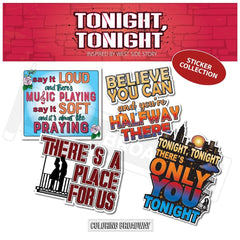 Coloring Broadway Stickers